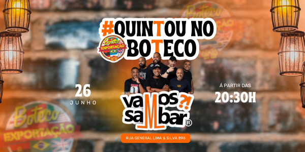 26/06 - Vamos Sambar