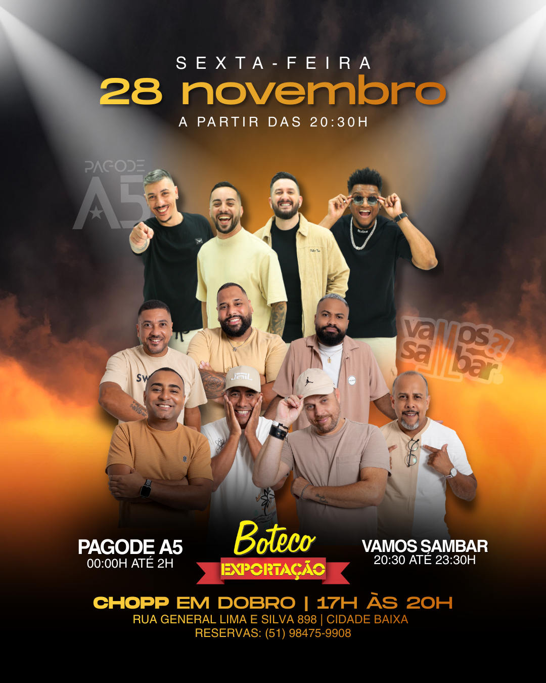 28/11 - Vamos Sambar  /  Pagode A5