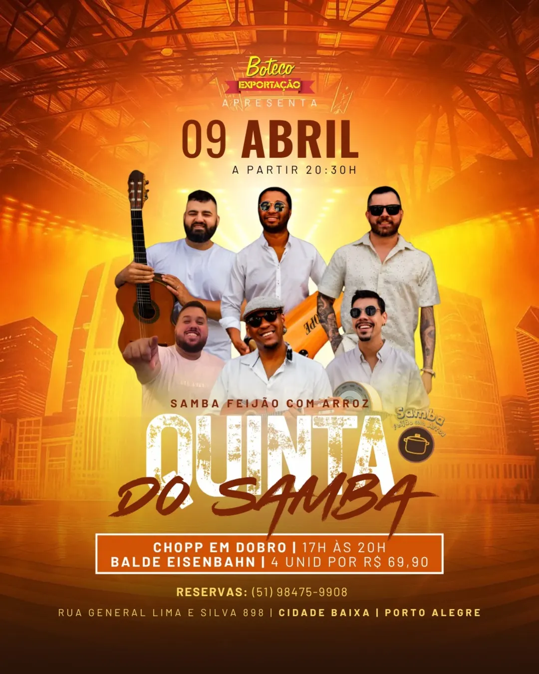 09/04 - Pagode Feijão com Arroz