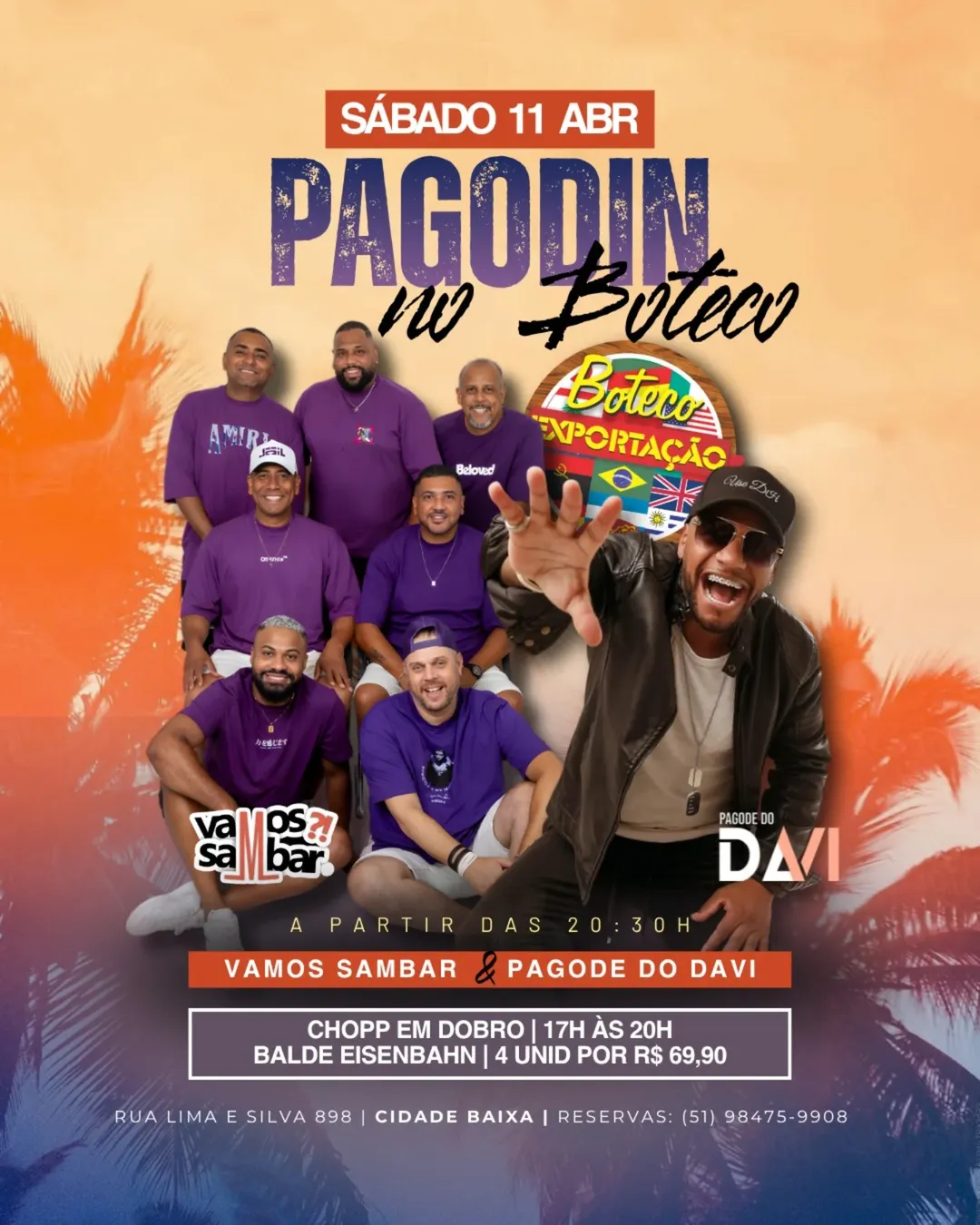 11/04 - Pagode do Davi  /  Vamos Sambar